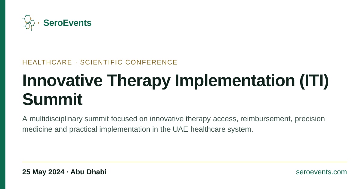 Innovative Therapy Implementation (ITI) Summit